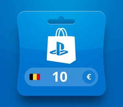 PlayStation Network EUR 10 Gift Card BE — лицензионный ключ