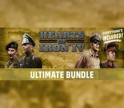 Hearts of Iron IV: Ultimate Bundle 2021 Steam Account — лицензионный ключ