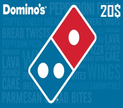 Domino's Pizza $20 Gift Card US — лицензионный ключ