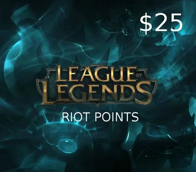 League of Legends 25 USD Prepaid RP Card NA — лицензионный ключ