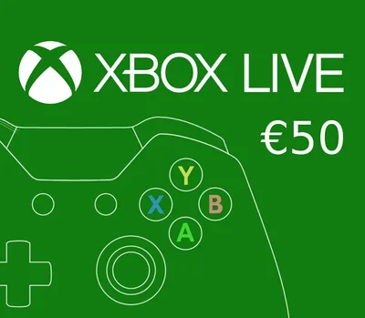 XBOX Live €50 Prepaid Card IT — лицензионный ключ