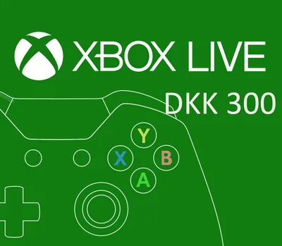 XBOX Live 300 DKK Prepaid Card DK — лицензионный ключ