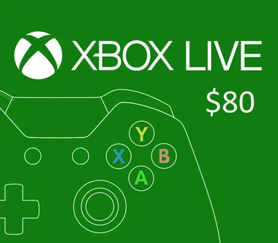 XBOX Live USD 80 Prepaid Card US — лицензионный ключ