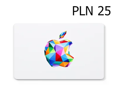 Apple 25 PLN Gift Card PL — лицензионный ключ