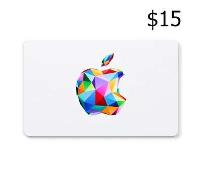 Apple $15 Gift Card US — лицензионный ключ