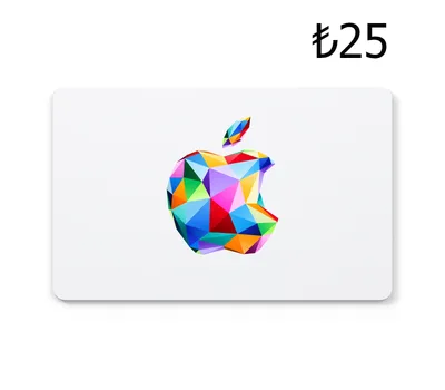 Apple ₺25 Gift Card TR — лицензионный ключ