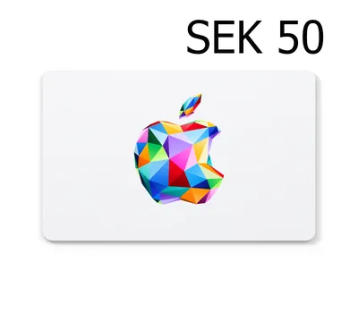 Apple 50 SEK Gift Card SE — лицензионный ключ