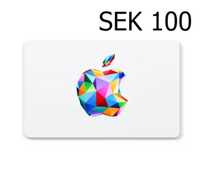 Apple 100 SEK Gift Card SE — лицензионный ключ