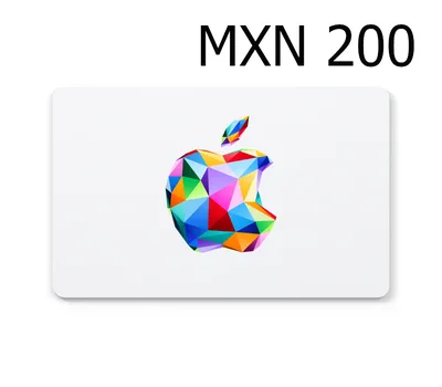 Apple Mex$200 Gift Card MX — лицензионный ключ