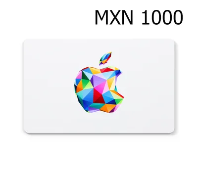 Apple Mex$1000 Gift Card MX — лицензионный ключ