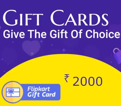 Flipkart INR 2000 Gift Card IN — лицензионный ключ