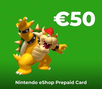 Nintendo eShop Prepaid Card EUR 50 Key ES — лицензионный ключ