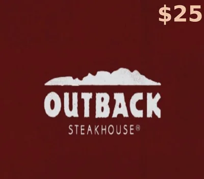 Outback Steakhouse $25 Gift Card US — лицензионный ключ