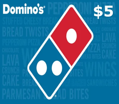 Domino's Pizza $5 Gift Card US — лицензионный ключ