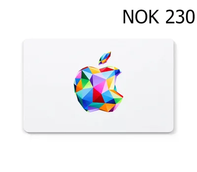 Apple 230 NOK Gift Card NO — лицензионный ключ