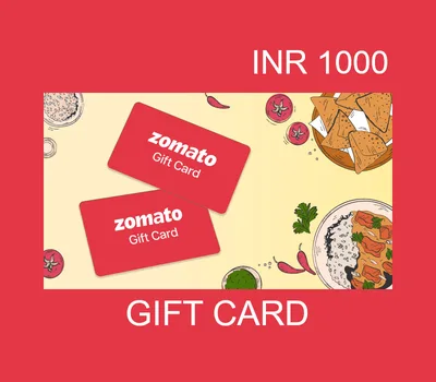 Zomato 1000 INR Gift Card IN — лицензионный ключ
