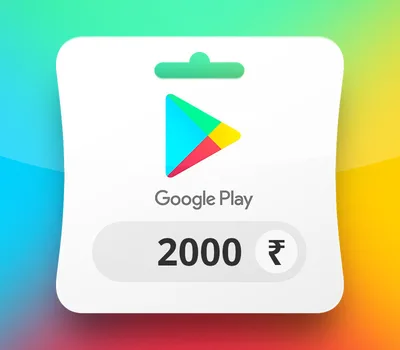 Google Play INR 2000 Gift Card IN — лицензионный ключ