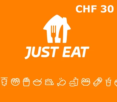 Just Eat 30 CHF Gift Card CH — лицензионный ключ