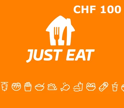 Just Eat 100 CHF Gift Card CH — лицензионный ключ