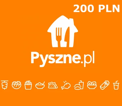 Pyszne.pl 200 PLN Gift Card PL — лицензионный ключ