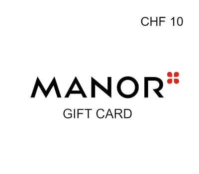Manor CHF 10 Gift Card CH — лицензионный ключ