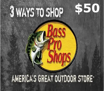 Bass Pro Shops $50 Gift Card US — лицензионный ключ