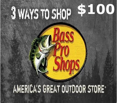Bass Pro Shops $100 Gift Card US — лицензионный ключ
