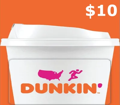 Dunkin Donuts $10 Gift Card US — лицензионный ключ