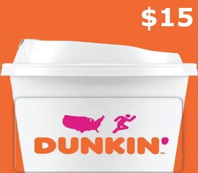 Dunkin Donuts $15 Gift Card US — лицензионный ключ