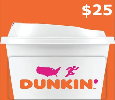 Dunkin Donuts $25 Gift Card US — лицензионный ключ