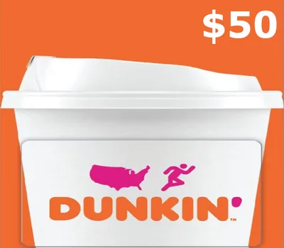Dunkin Donuts $50 Gift Card US — лицензионный ключ