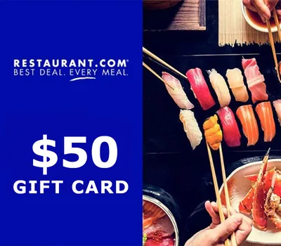 Restaurant.com $50 eGift Card US — лицензионный ключ