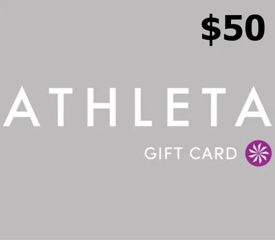 Athleta $50 Gift Card US — лицензионный ключ