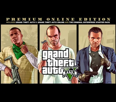 Grand Theft Auto V: Premium Online Edition RoW Rockstar Digital Download CD Key — лицензионный ключ