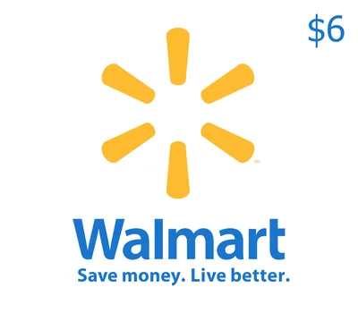 Walmart $6 Gift Card US — лицензионный ключ