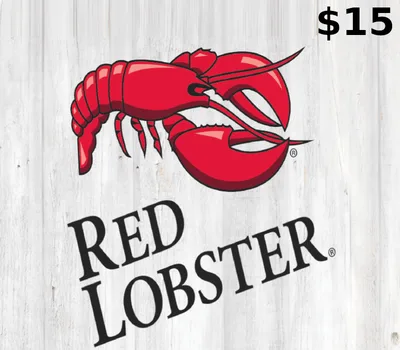 Red Lobster $15 Gift Card US — лицензионный ключ