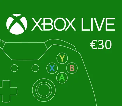 XBOX Live €30 Prepaid Card EU — лицензионный ключ
