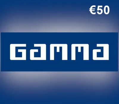 Gamma €50 Gift Card BE — лицензионный ключ