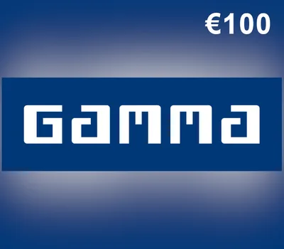 Gamma €100 Gift Card BE — лицензионный ключ