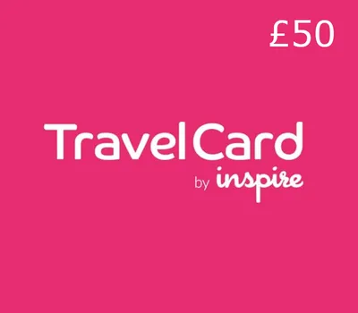 Inspire TravelCard GBP 50 Gift Card UK — лицензионный ключ
