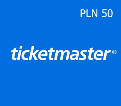 Ticketmaster 50 PLN Gift Card PL — лицензионный ключ
