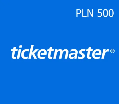 Ticketmaster 500 PLN Gift Card PL — лицензионный ключ