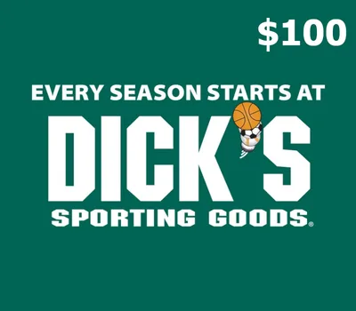 Dicks Sporting Goods $100 Gift Card US — лицензионный ключ
