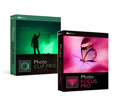 InPixio Photo Clip 9 Professional + Photo Focus 4 Pro Bundle Key — лицензионный ключ