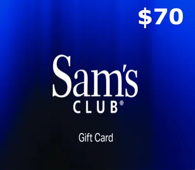 Sam's Club $70 Gift Card US — лицензионный ключ
