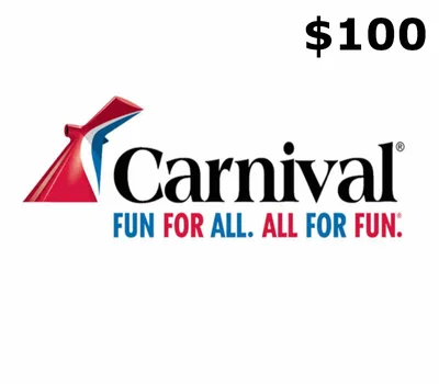 Carnival Cruise Lines $100 Gift Card US — лицензионный ключ
