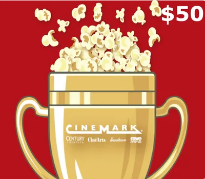 Cinemark Theatres $50 Gift Card US — лицензионный ключ