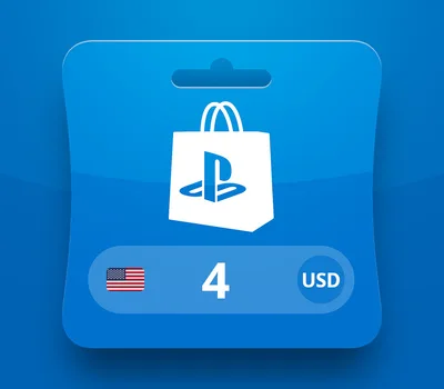 PlayStation Network Card USD 4 Gift Card US — лицензионный ключ