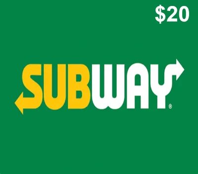 Subway $20 Gift Card US — лицензионный ключ