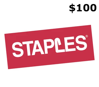Staples $100 Gift Card US — лицензионный ключ